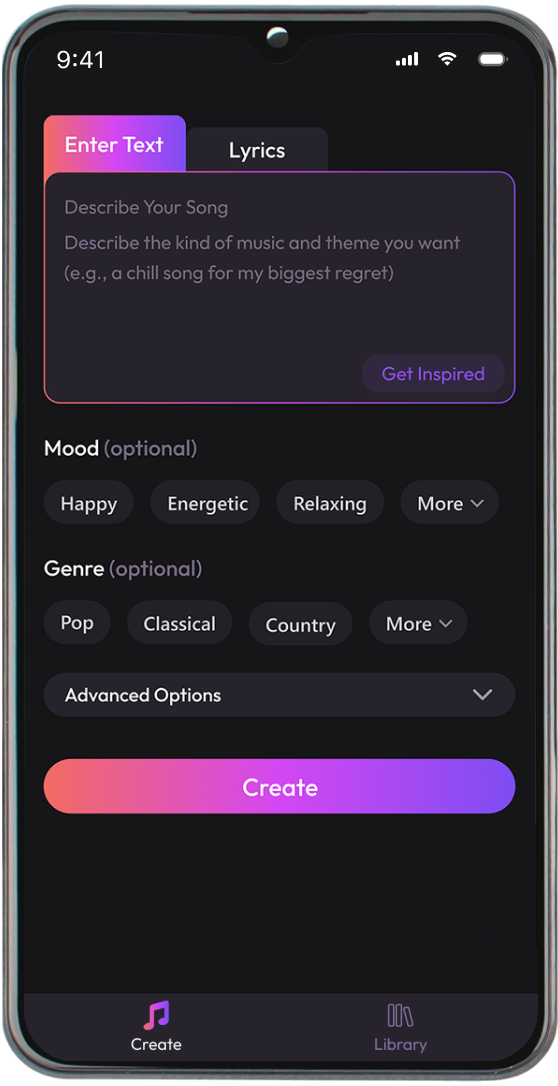 Generator de melodii romantice cu inteligență artificială disponibil pe Google Play