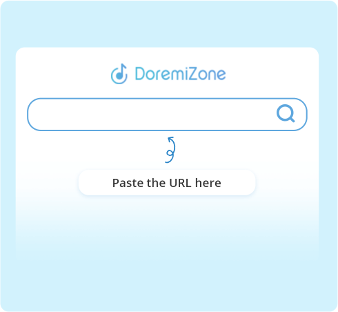 Paste the Mixcloud URL