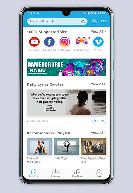 DoremiZone App interface