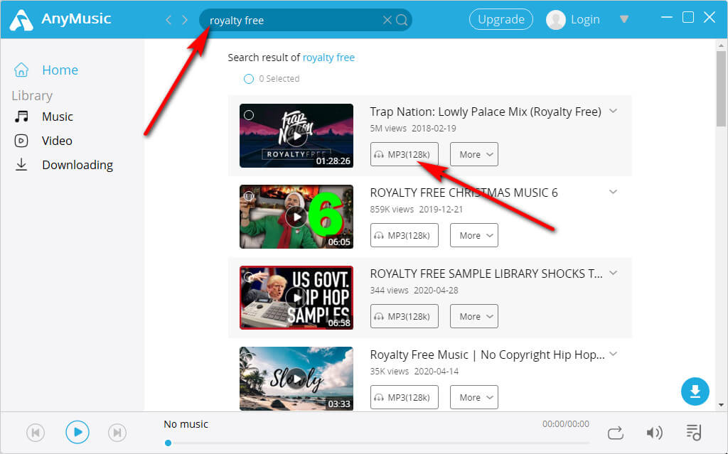 DoremiZone app royalty free music download