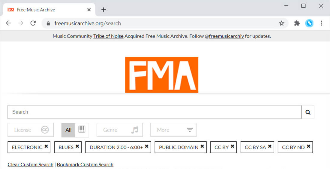 Free Music Archive - MP3 download site
