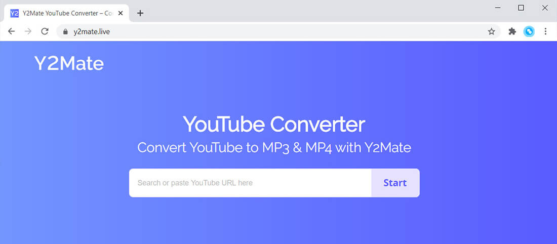 Y2Mate - best MP3 download site