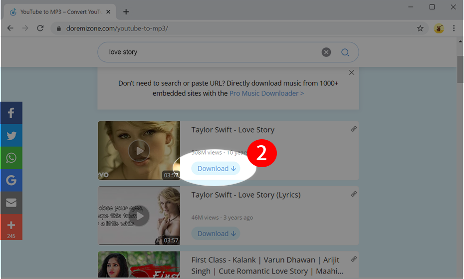 YouTube to MP3 Converter music downloading