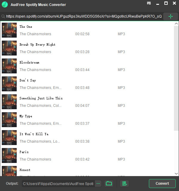 AudFree Spotify Music Converter A