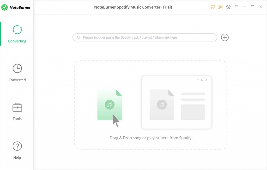 Convertitore di musica Spotify NoteBurner