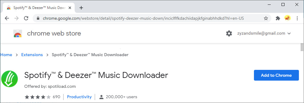 Spotify ™ 및 Deezer ™ 음악 다운로더