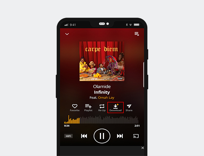 Audiomack app