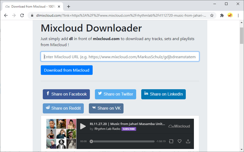 DLMixcloud