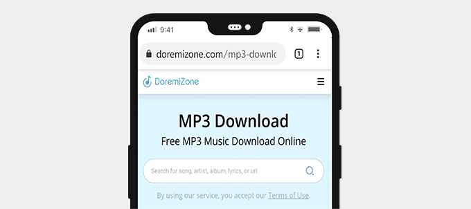 Downloader MP3 DoremiZone online