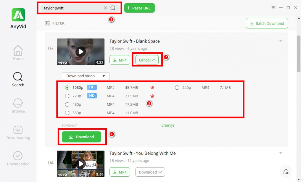 scarica video da YouTube con DoremiZone Video Downloader Pro