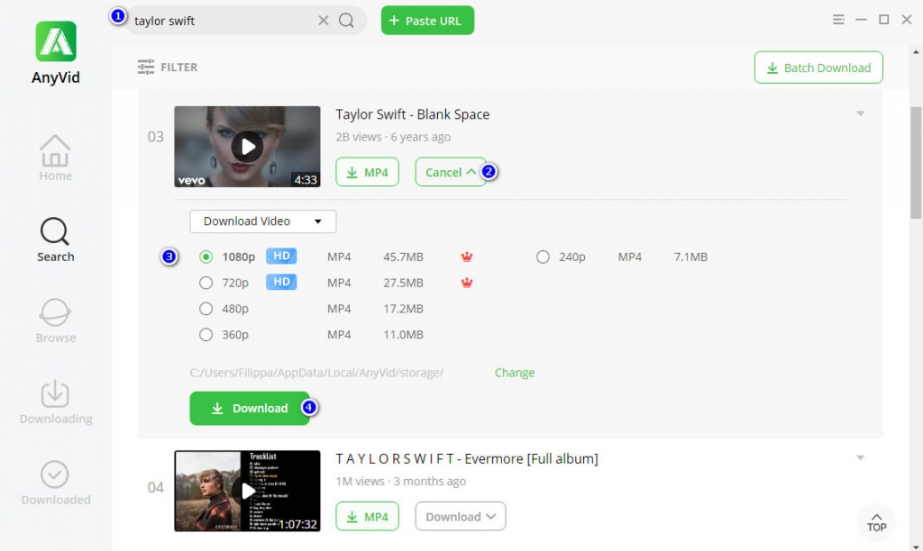 DoremiZone Video Downloader Pro pobierz YouTube Obejrzyj późniejsze wideo