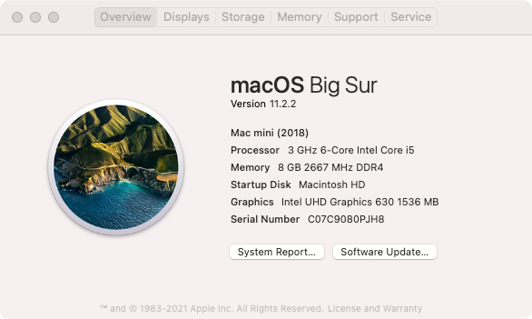 Update software op Mac