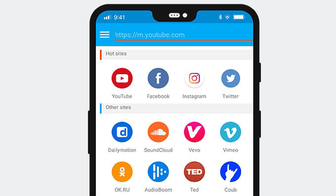 Alternativa VidMate - iTubeGo